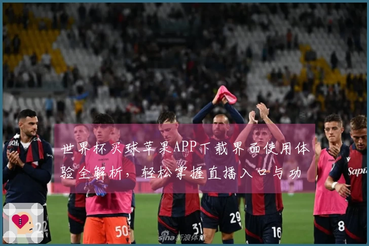 世界杯买球苹果APP下载界面使用体验全解析，轻松掌握直播入口与功能推荐